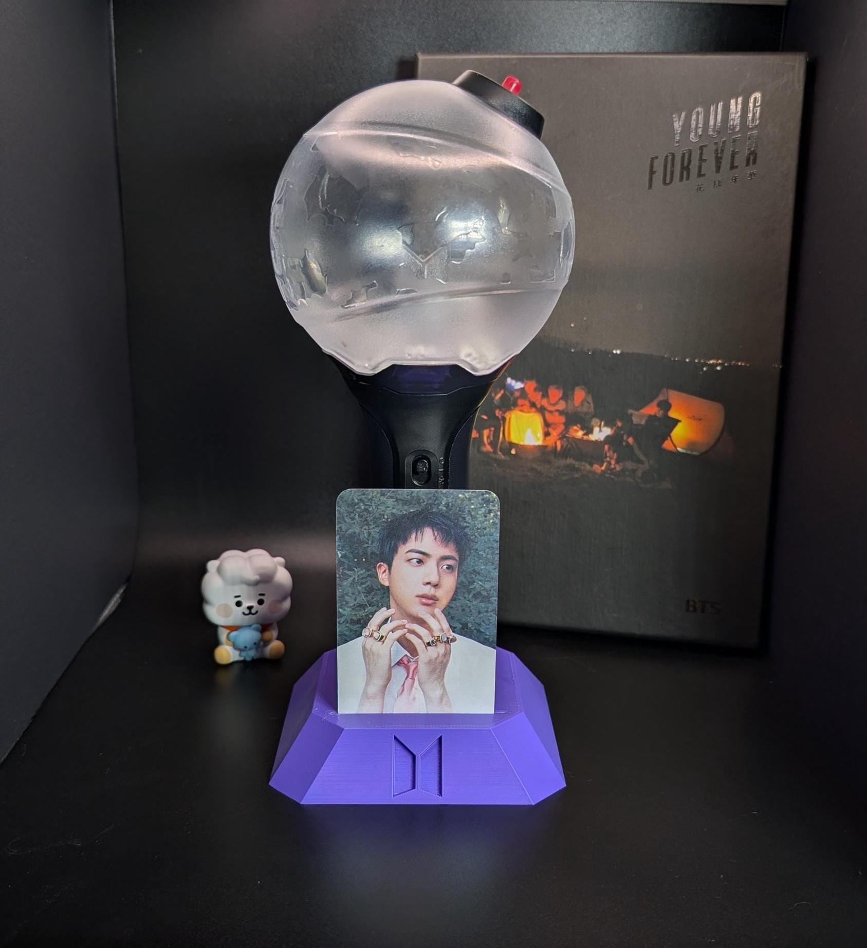 KPOP BTS Army Bomb V3 Lightstick Stand: Customizable 3D Printed