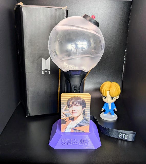 KPOP BTS Army Bomb V3 Lightstick Stand: Customizable 3D Printed