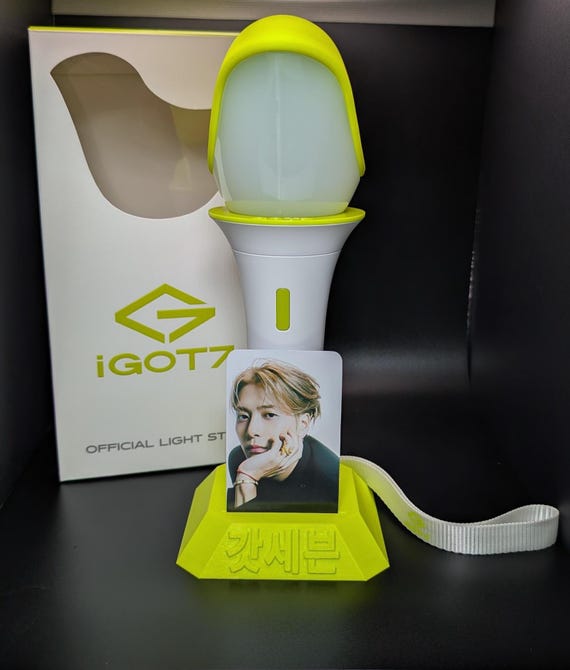 KPOP GOT7 Light Stick Stand Korean Hangul | Light Stick Holder