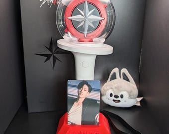 KPOP Stray Kids Light Stick Stand Korean Hangul | LightStick Holder | LightStick Display | Nachimbong Holder | Gift for KPOP Fans | 3D Print