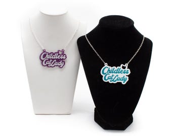 Hauspanther Childless Cat Lady Pendant