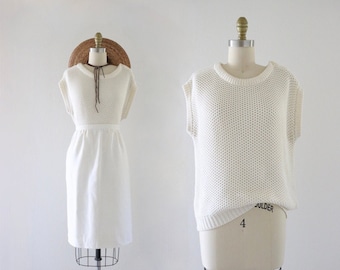 pull en tricot blanco - m/l