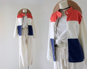 70's cotton jacket - m