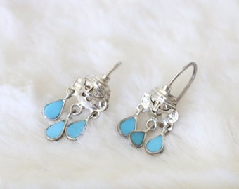 dangle teardrop earrings