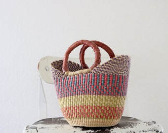 natural sisal market bag