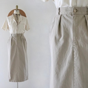 beige chino skirt 29.5-30.5