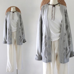 stone slouch cardigan