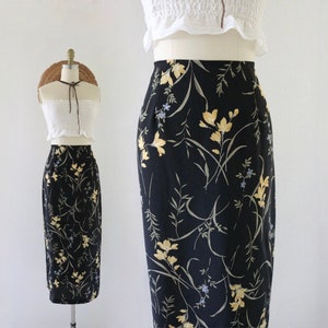 Botanical Maxi Skirt - Etsy Botanical Maxi Skirt - Etsy