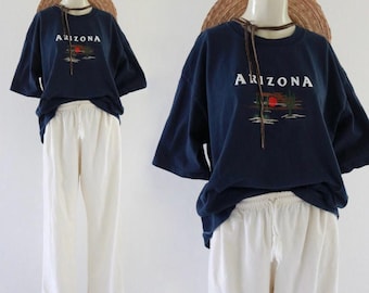 vintage 90s cactus tee