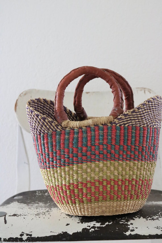 natural sisal market bag - image 4