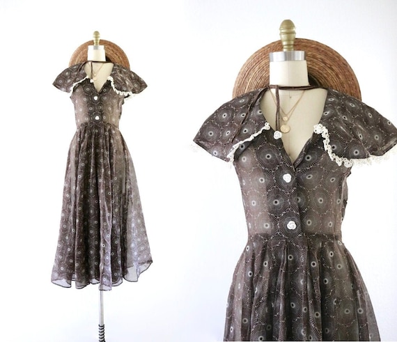 forties midi dress