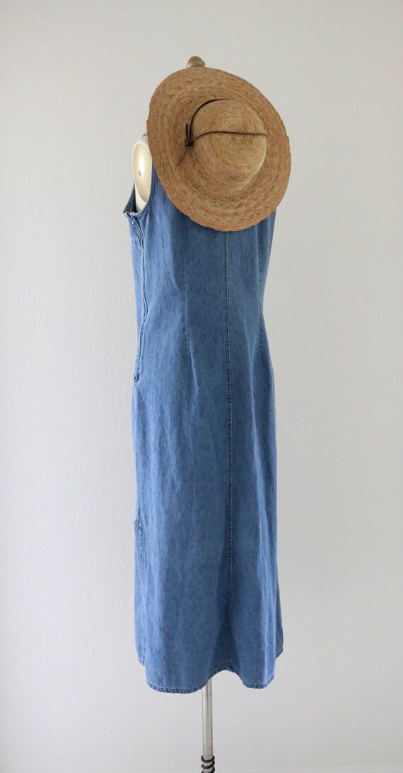 denim maxi dress - m - image 5