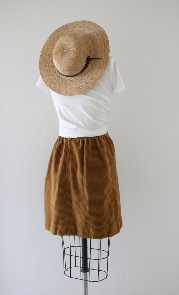 turmeric corduroy mini skirt - 24 - image 5