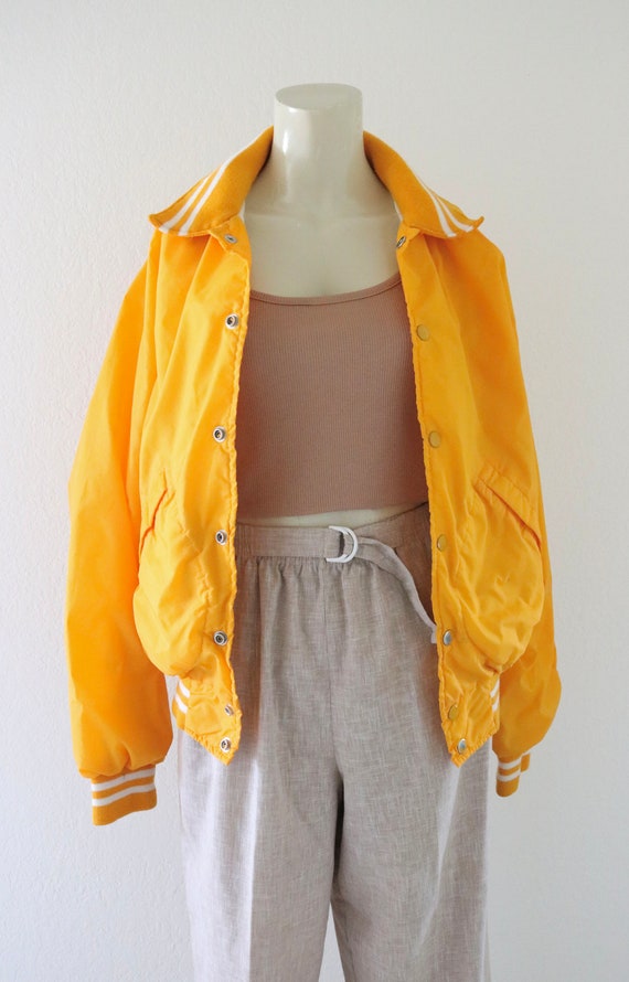 marigold bomber jacket - m - View 3