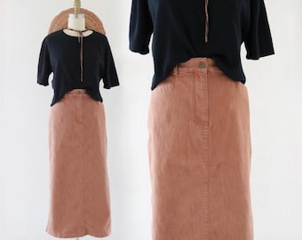 y2k cedar denim skirt - 29 - vintage womens
