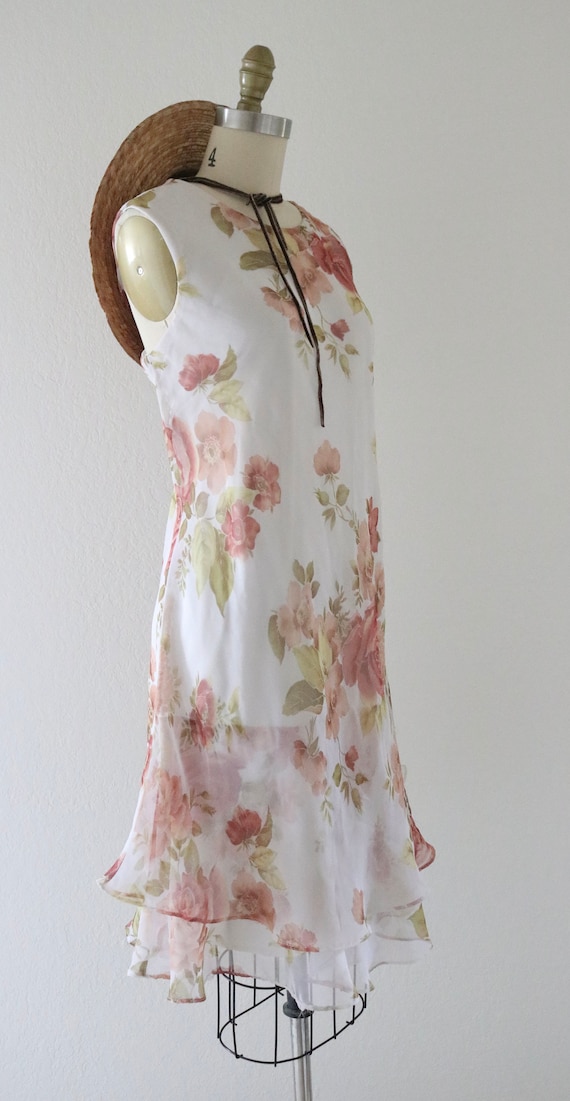 chiffon flutter dress - see details - m - image 4