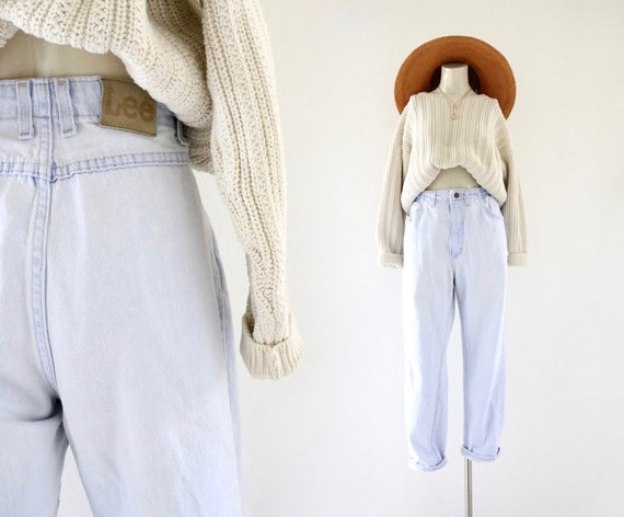 baby blue LEE jeans - 27-29