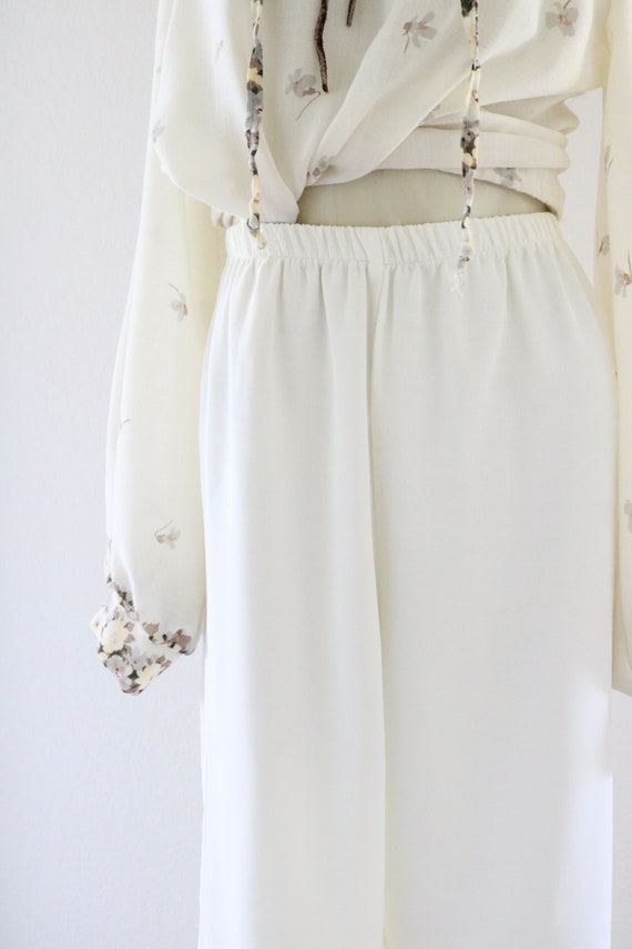 flowy ivory trousers 26-32 - image 3