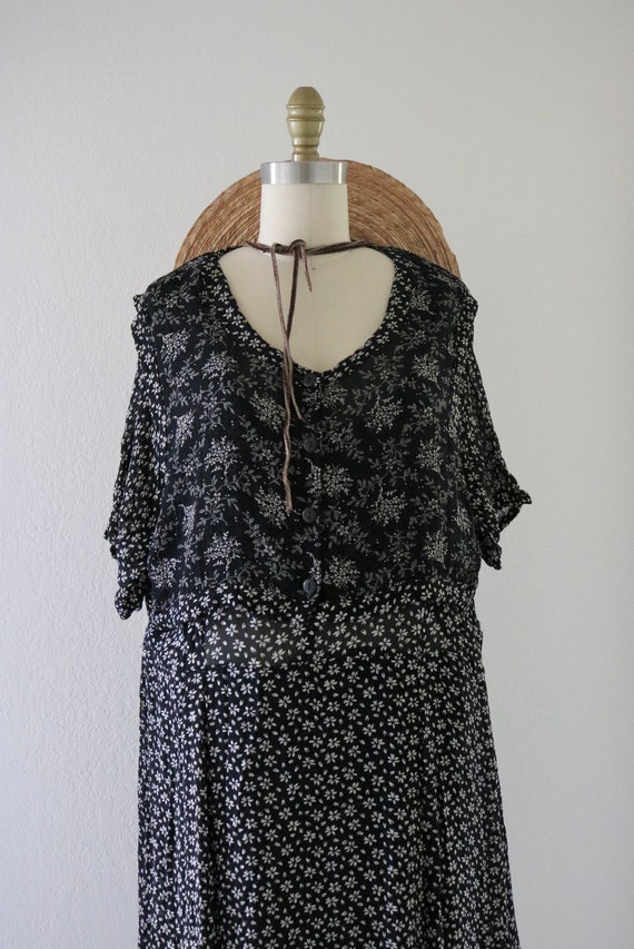 layered + billowy gauze dress xl Gem