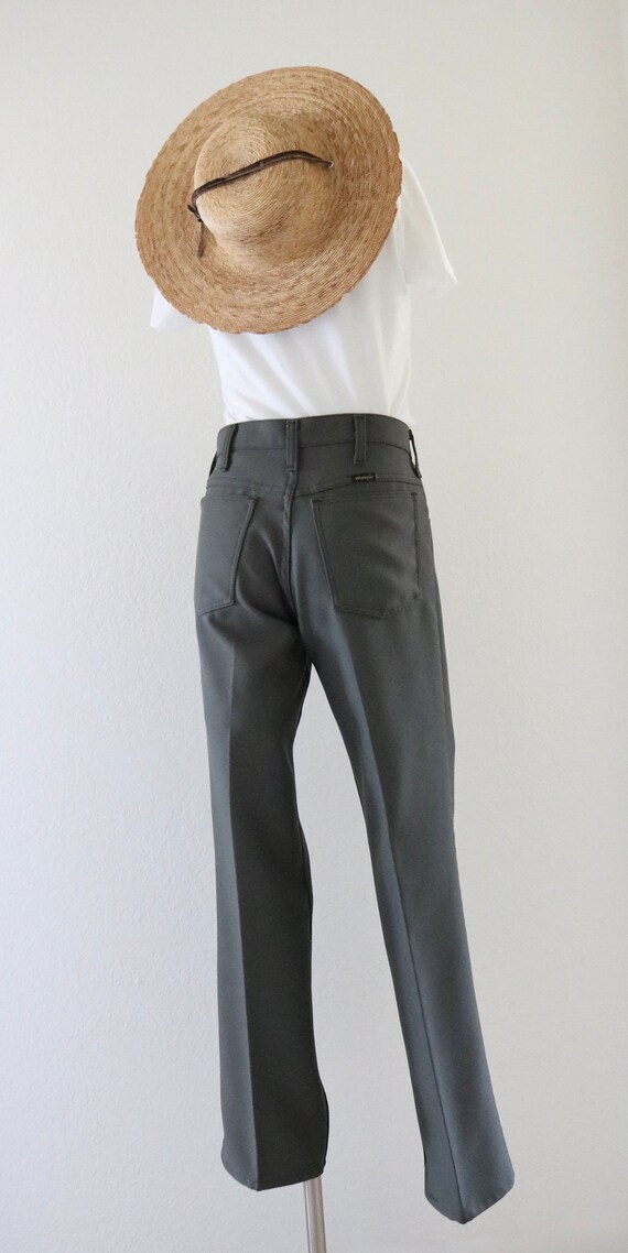 dark olive wrangler trousers - 29 - vintage 90s u… - image 6