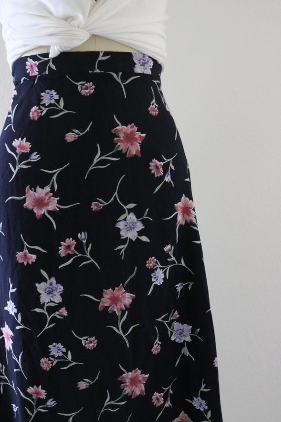 flowy botanical skirt 28-32 - image 3