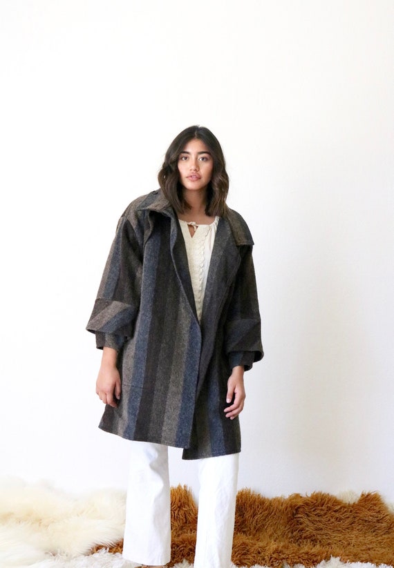 oversized wool coat