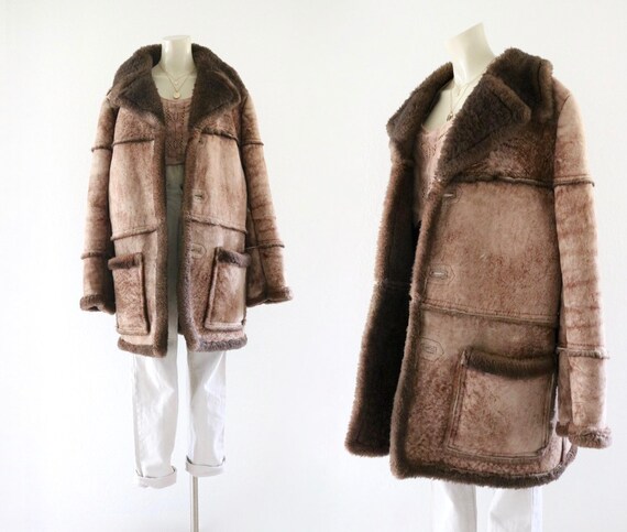 1970's sheepskin / shearling coat