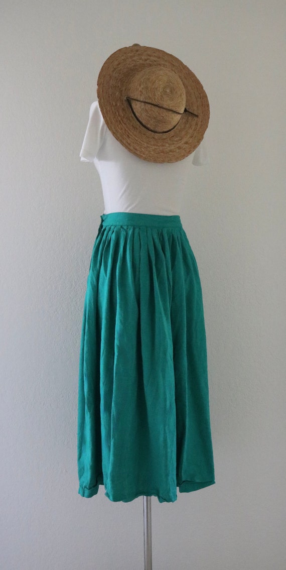 full linen skirt - 25 - image 5