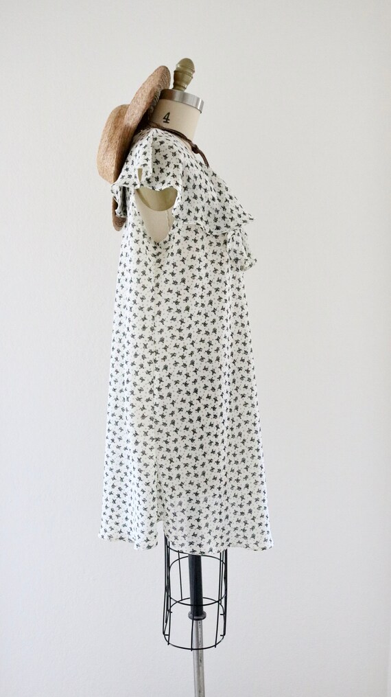 chiffon ruffle dress - image 4