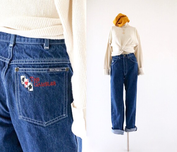 70's gambler jeans - 25