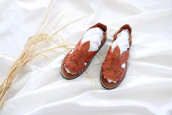 Mexican leather huaraches - 7