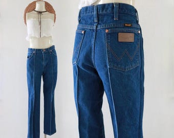 seamed wrangler jeans - 31 - vintage