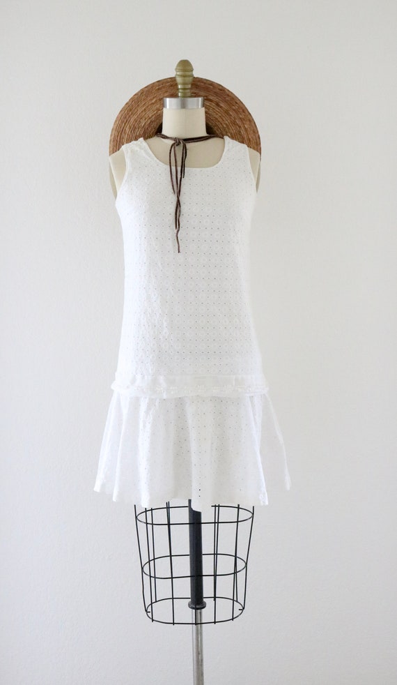 eyelet sun dress - xs - image 2