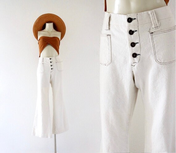 natural cotton flares