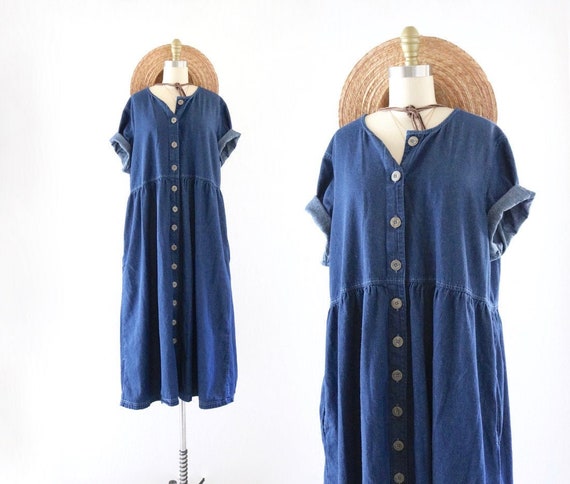 denim market dress - xl