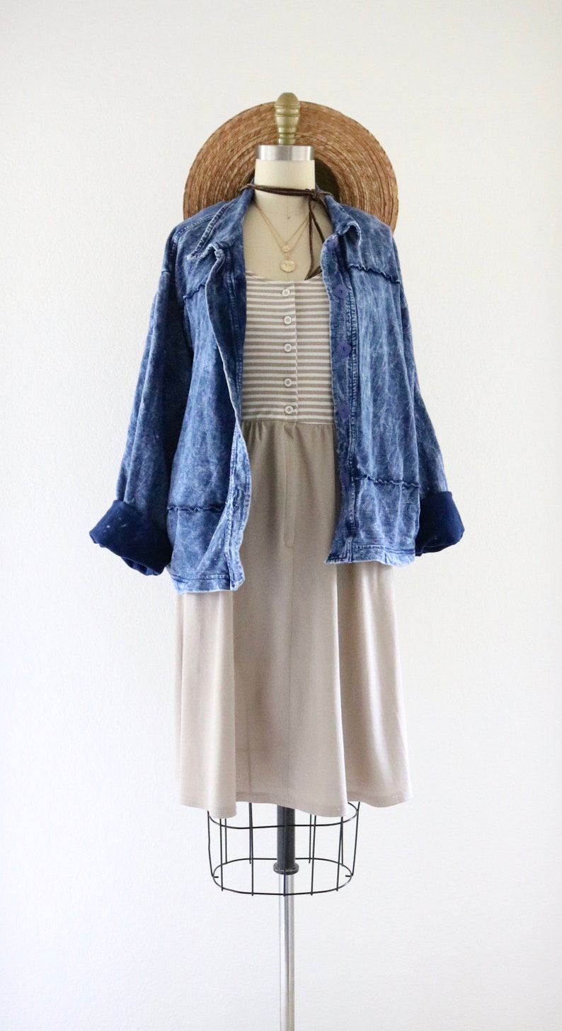 oversized knit jacket