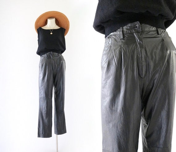 north beach - michael hoban leather trousers - 23