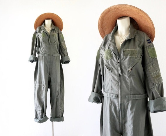 vintage flyer coveralls