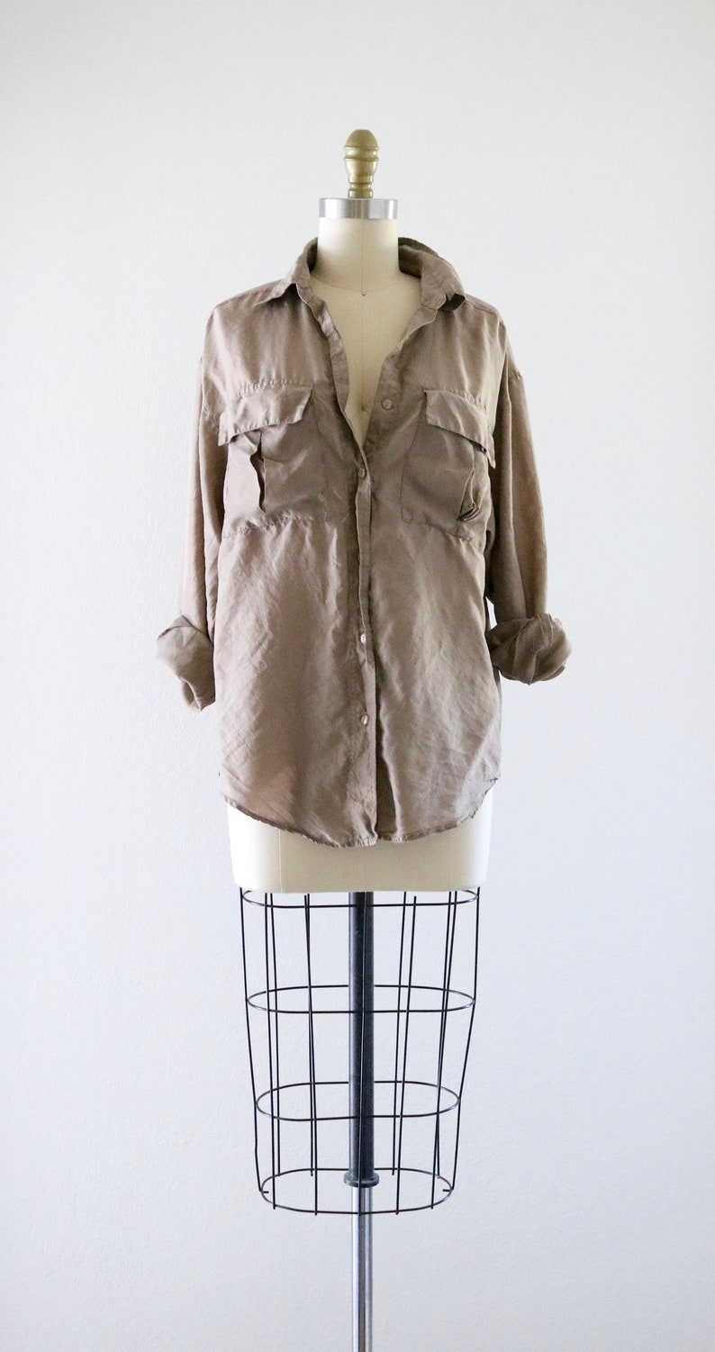 mink silk blouse sm