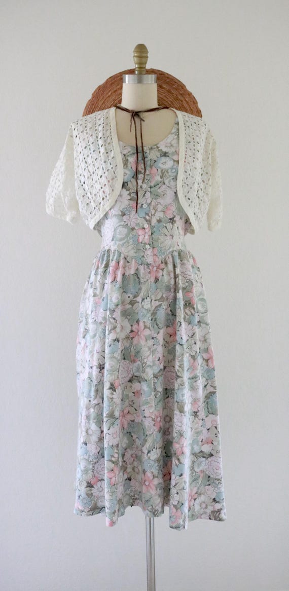 cutwork bolero jacket - m - image 2