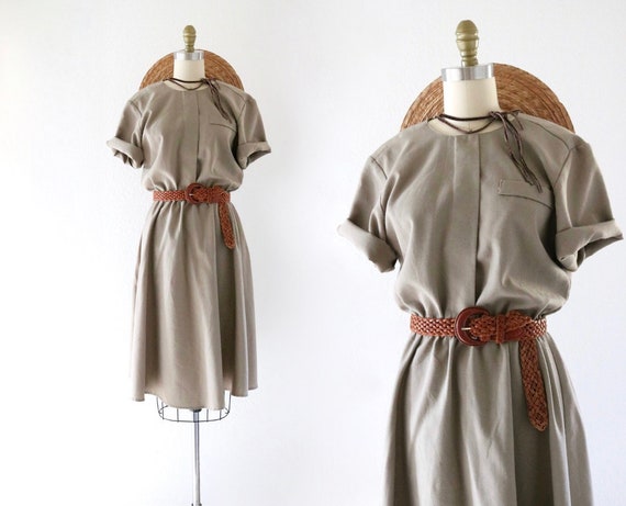 woven day dress s/m