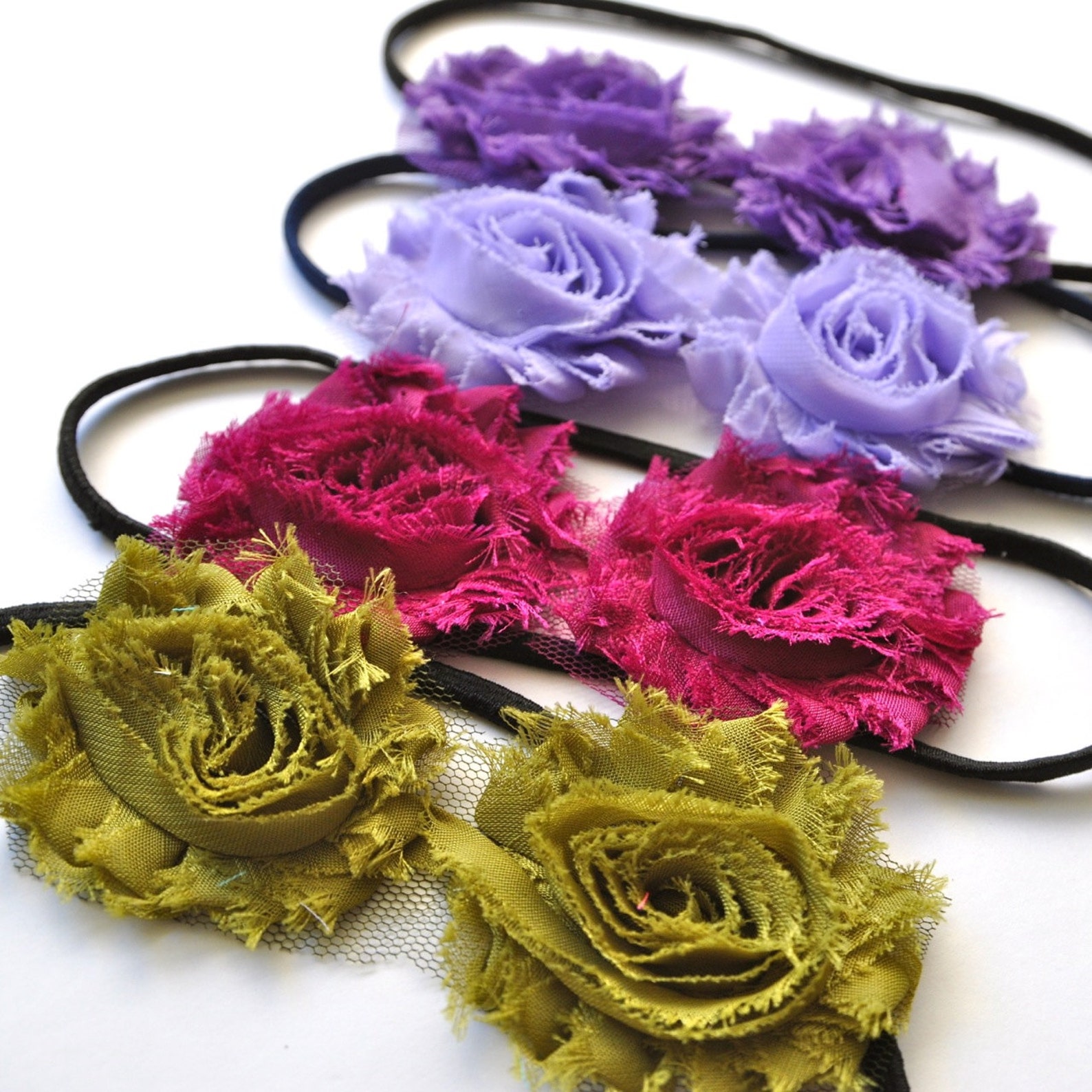 Stretch Blossom Headband Set for Women and Girls. Three Sale - Etsy