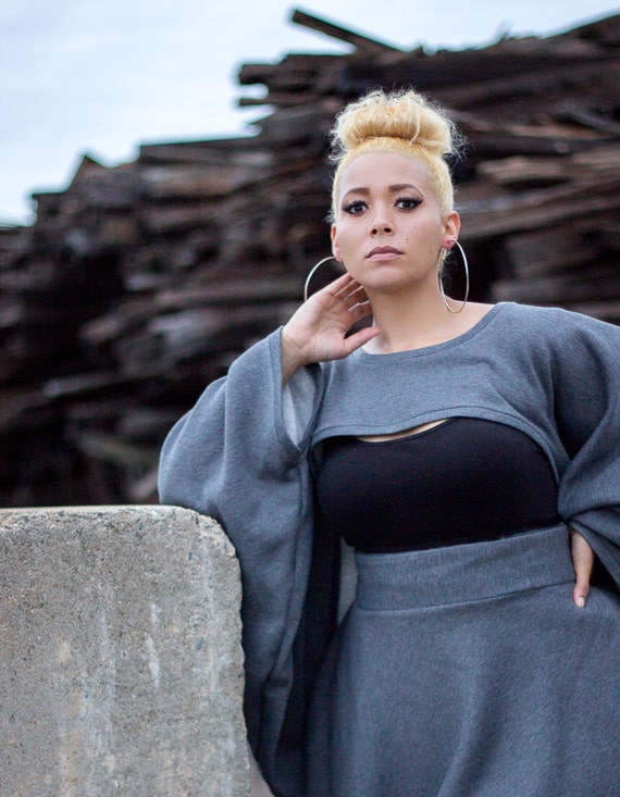 Sweatshirt shrug Clearance