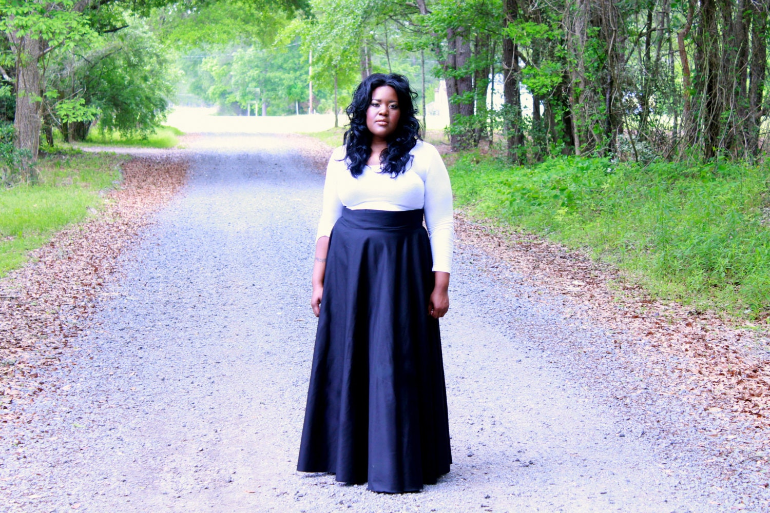 Maxi Skirt / Women Plus High Waist / Plus Size - Etsy