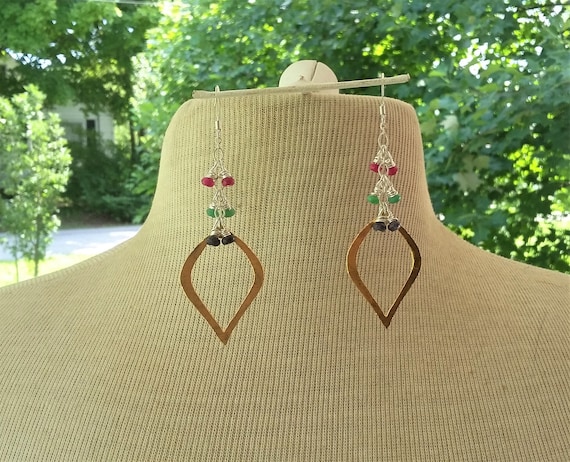 Marque Drop Dangle Earrings