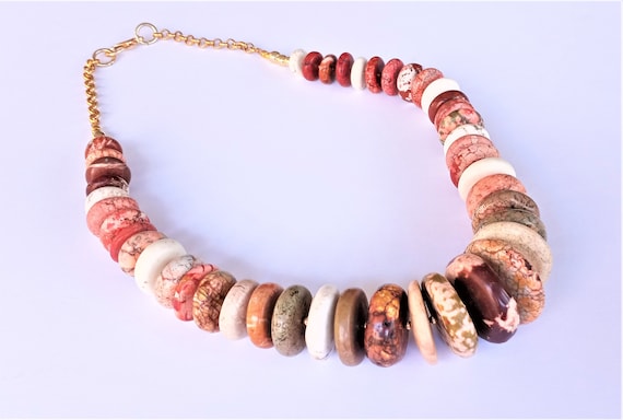 Statement by Dwyer! Tibetan Red Turquoise Necklace