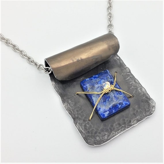 Lapis Pendant Necklace