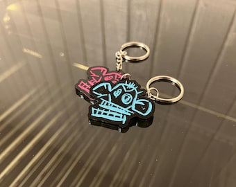Jinx Monkey Insigna Keychain Arcane Inspired