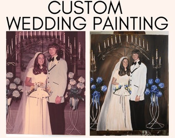 Custom Wedding Painting