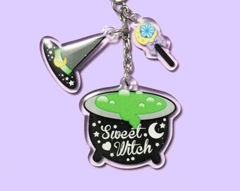 items similar to wadanohara double sided acrylic charms on etsy